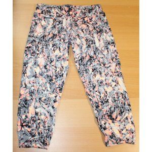 Womens Junior Calvin Klein Performance Capri Leggings Pants Medium MultiColor